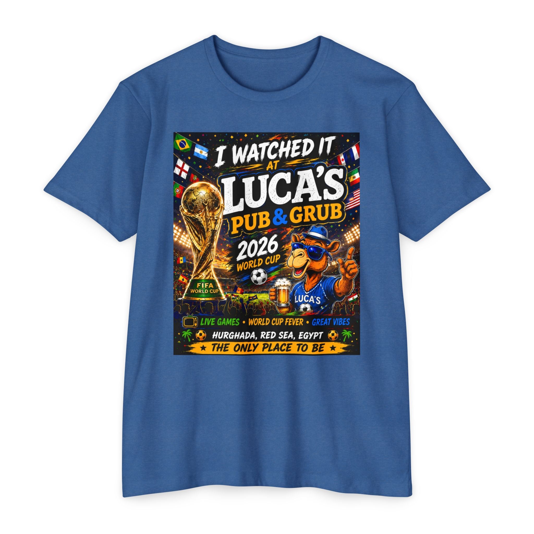 I Watched It at Luca’s Pub & Grub 2026 World Cup T‑Shirt