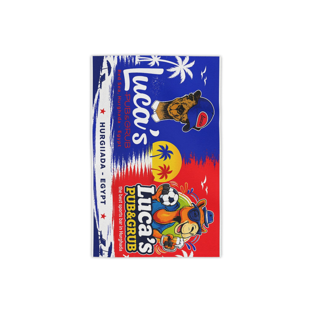 Beach Towel — Luca’s Pub & Grub Hurghada Egypt Sports Bar Design