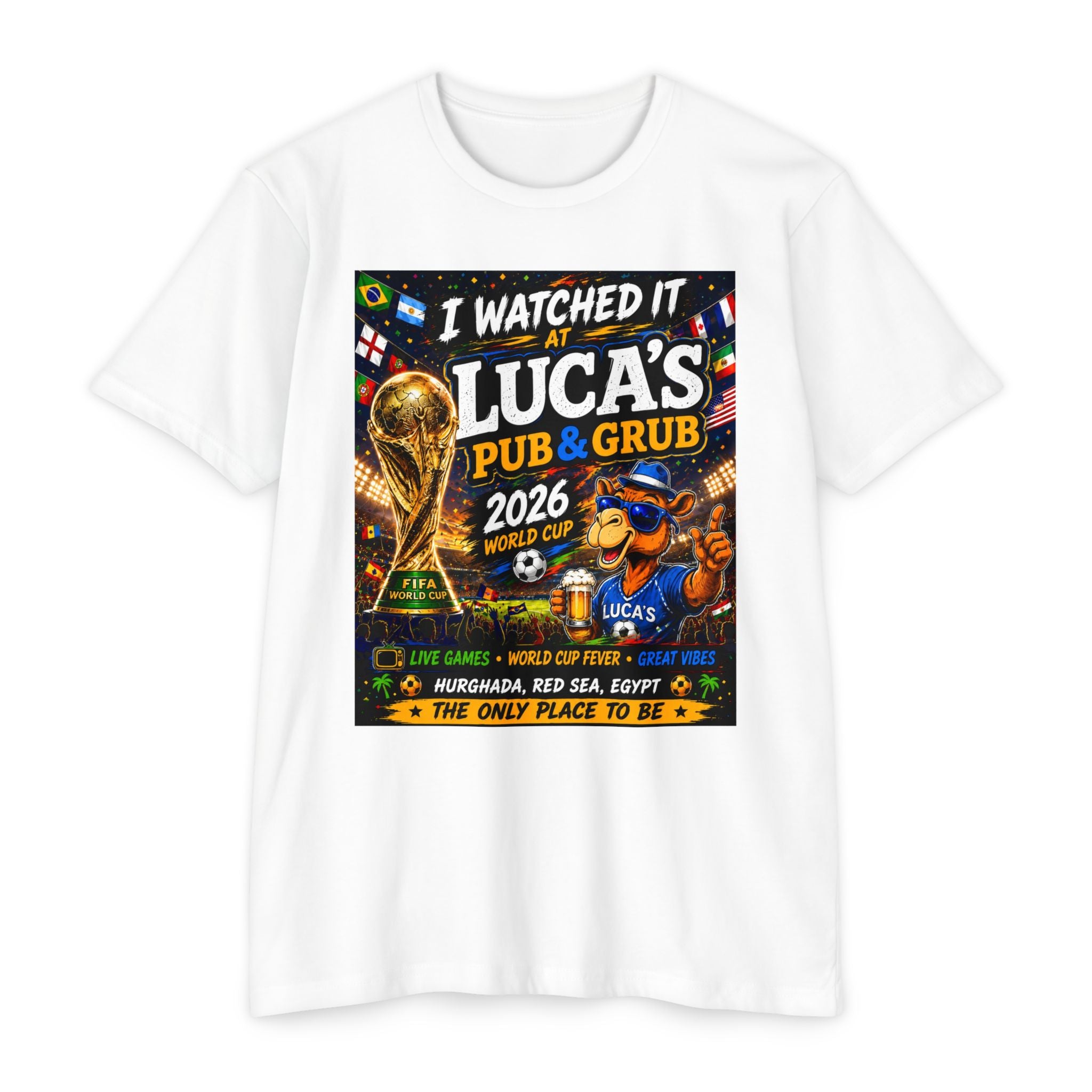 I Watched It at Luca’s Pub & Grub 2026 World Cup T‑Shirt