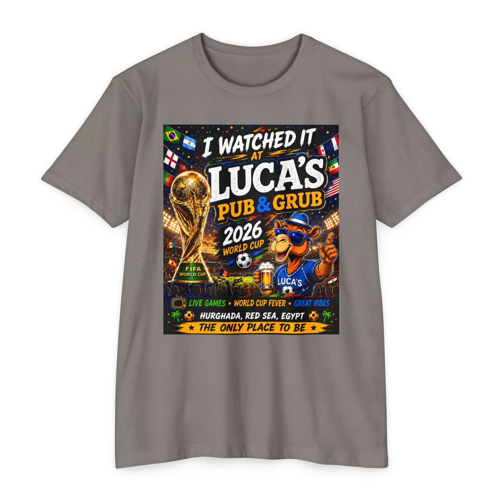 I Watched It at Luca’s Pub & Grub 2026 World Cup T‑Shirt