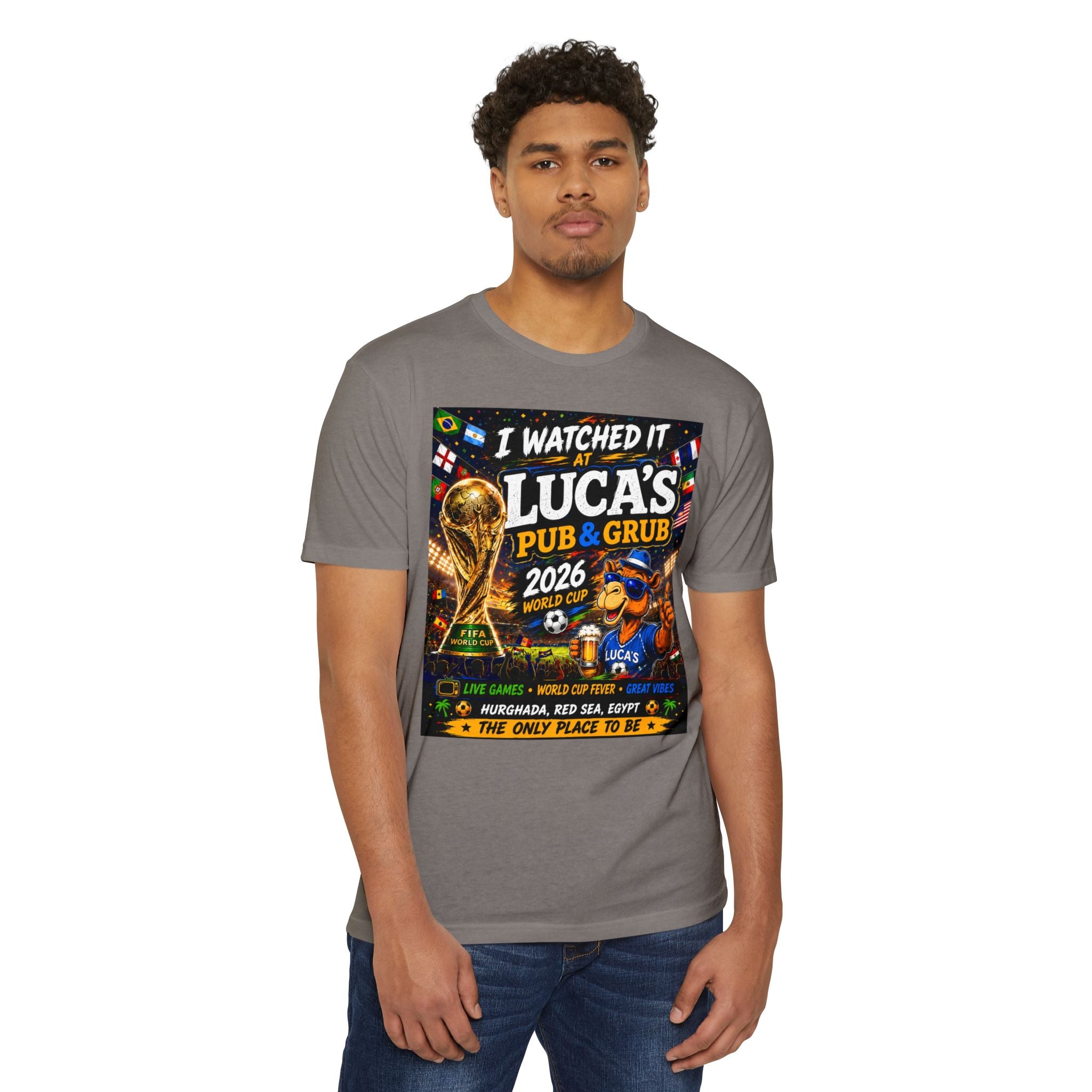 I Watched It at Luca’s Pub & Grub 2026 World Cup T‑Shirt