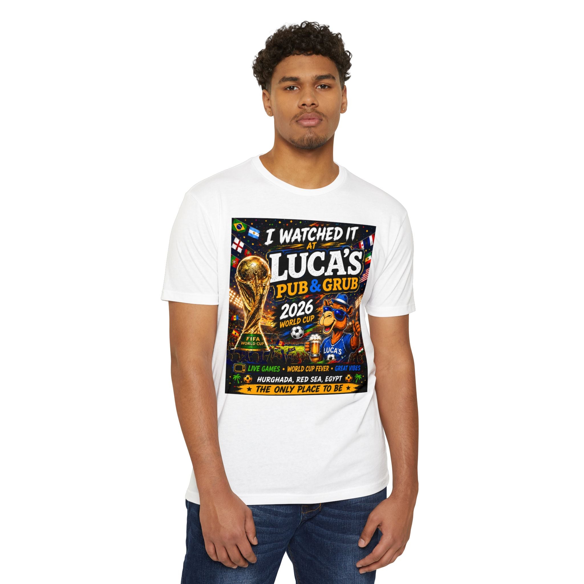 I Watched It at Luca’s Pub & Grub 2026 World Cup T‑Shirt