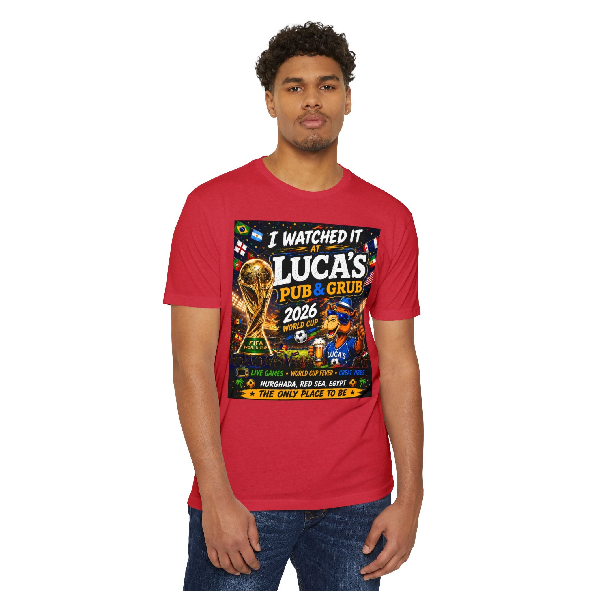 I Watched It at Luca’s Pub & Grub 2026 World Cup T‑Shirt