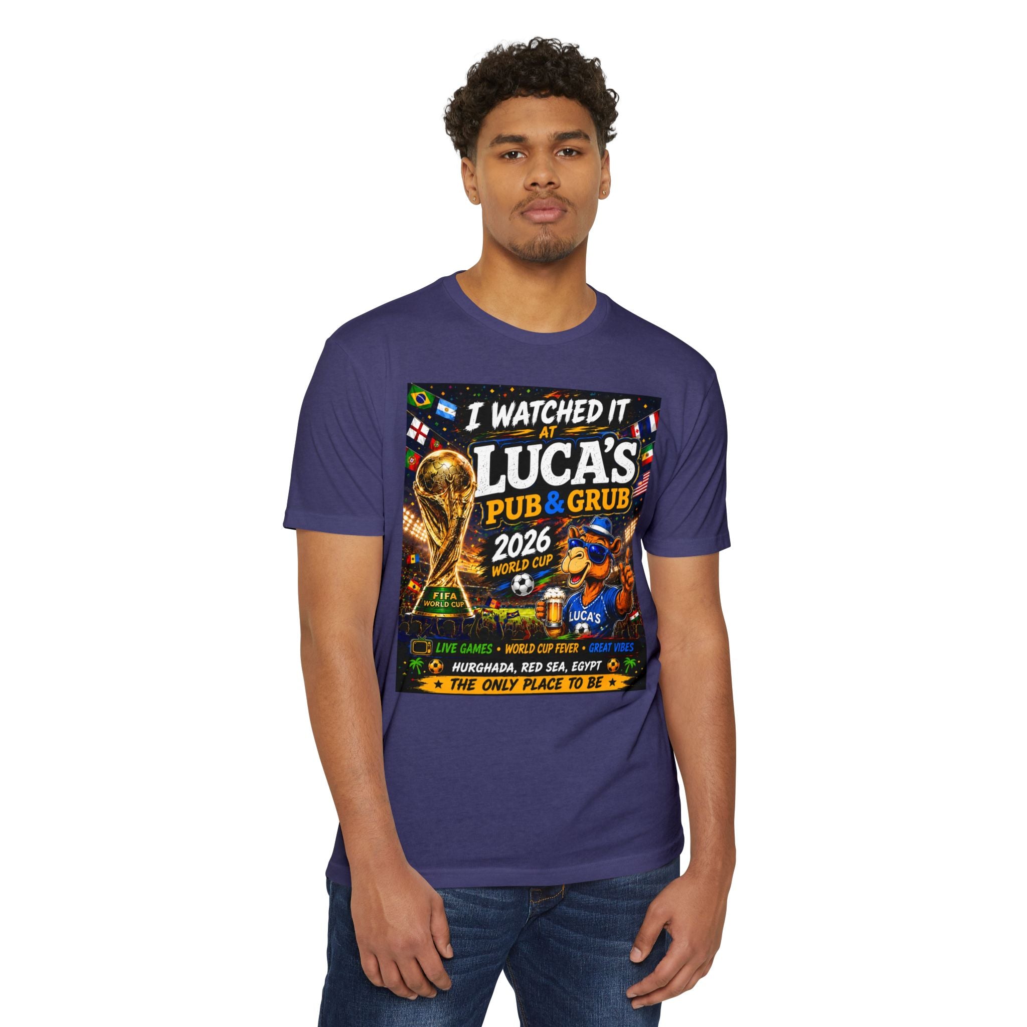 I Watched It at Luca’s Pub & Grub 2026 World Cup T‑Shirt