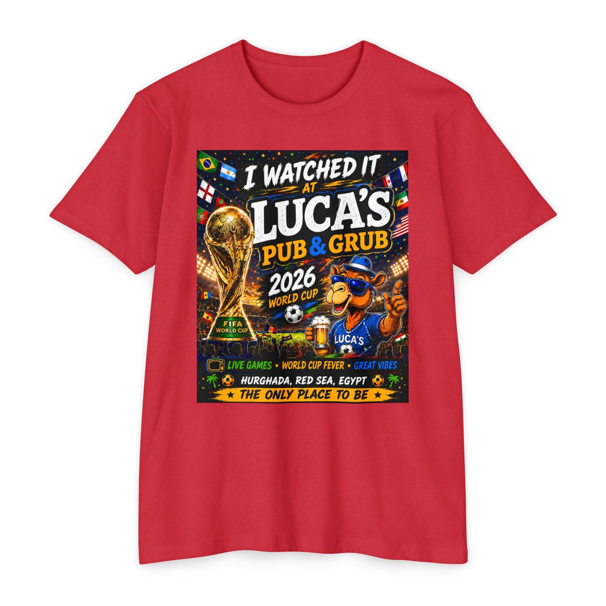 I Watched It at Luca’s Pub & Grub 2026 World Cup T‑Shirt