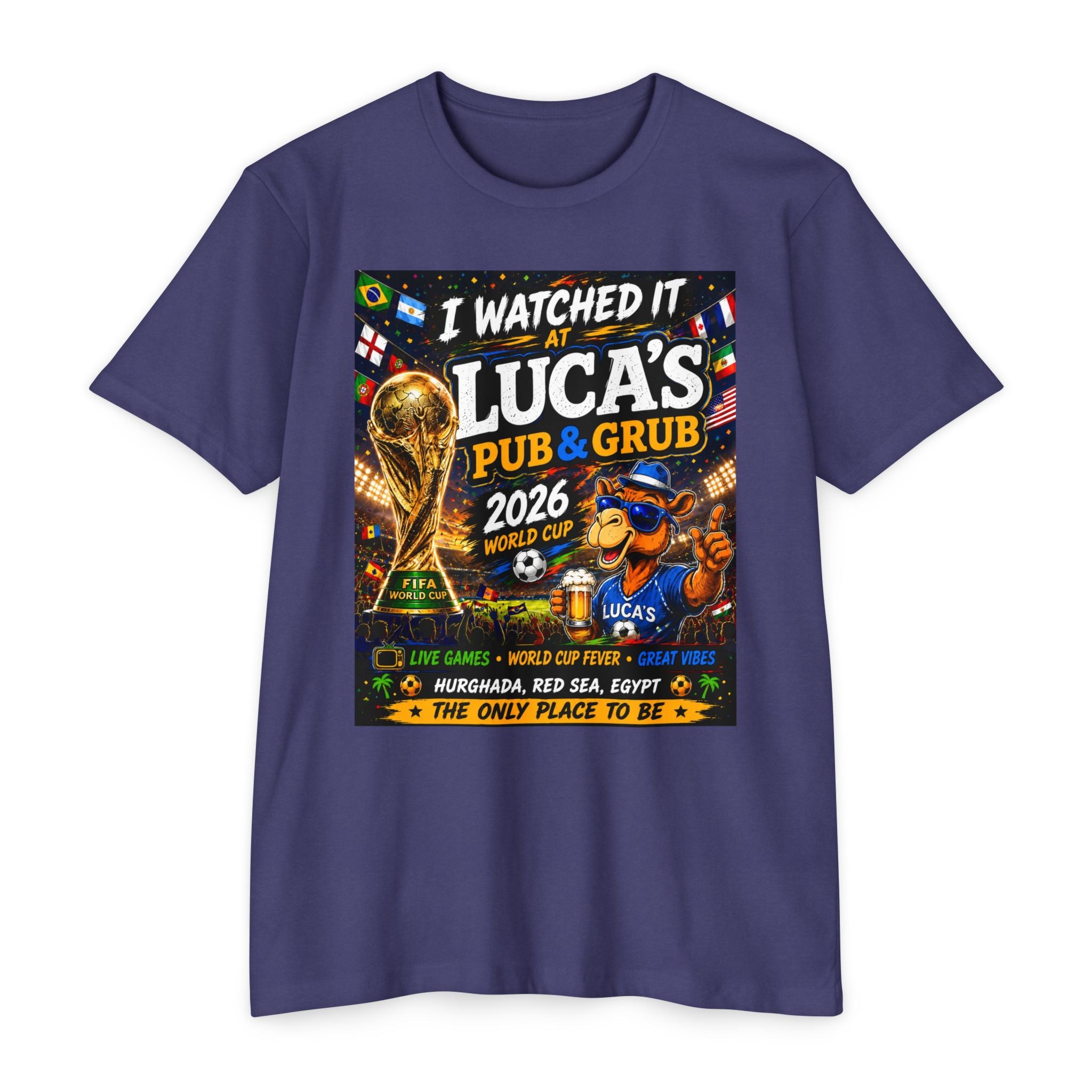I Watched It at Luca’s Pub & Grub 2026 World Cup T‑Shirt