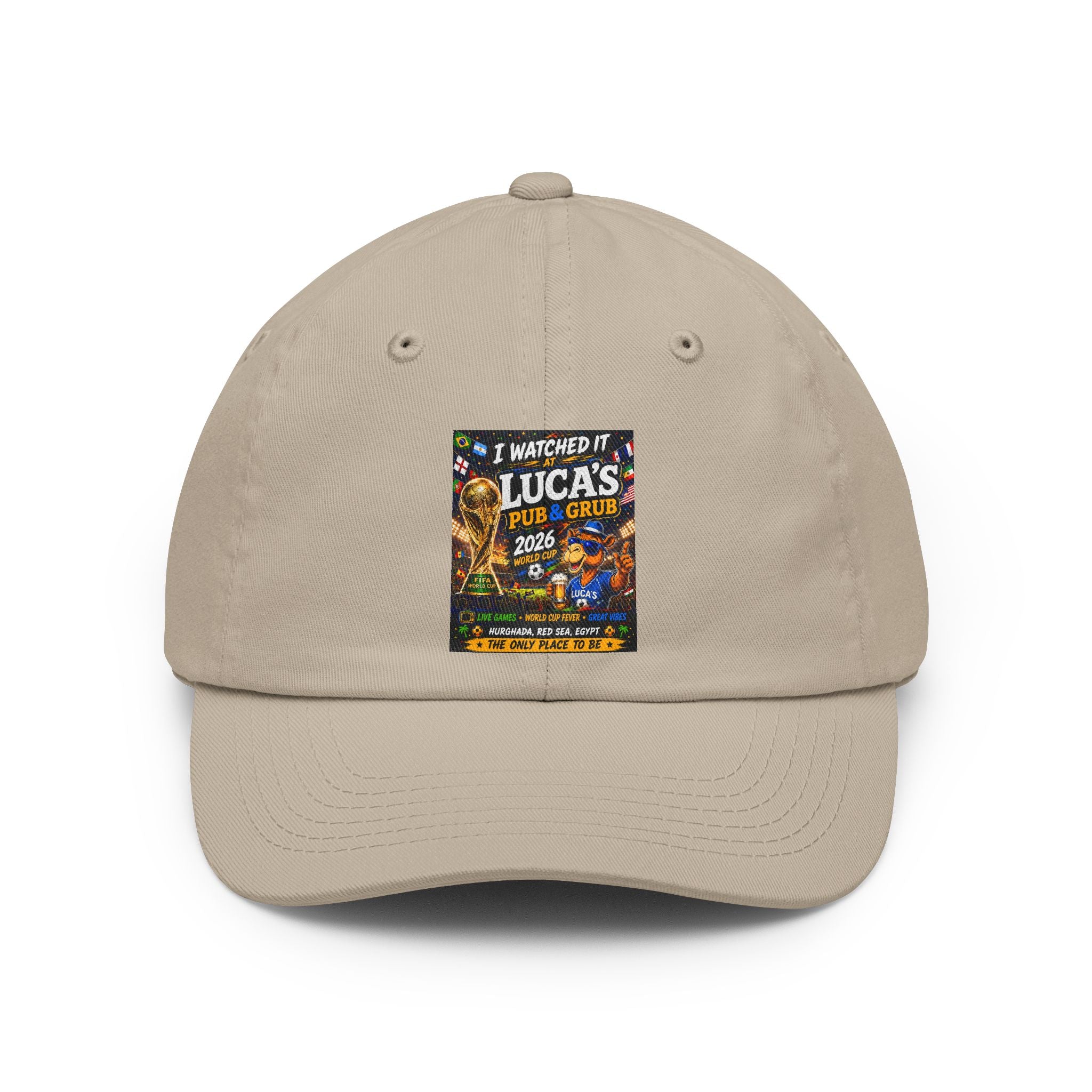 Dad Hat -- Personalized "I Watched it at Luca's!" Baseball Cap (Custom Name & Year)