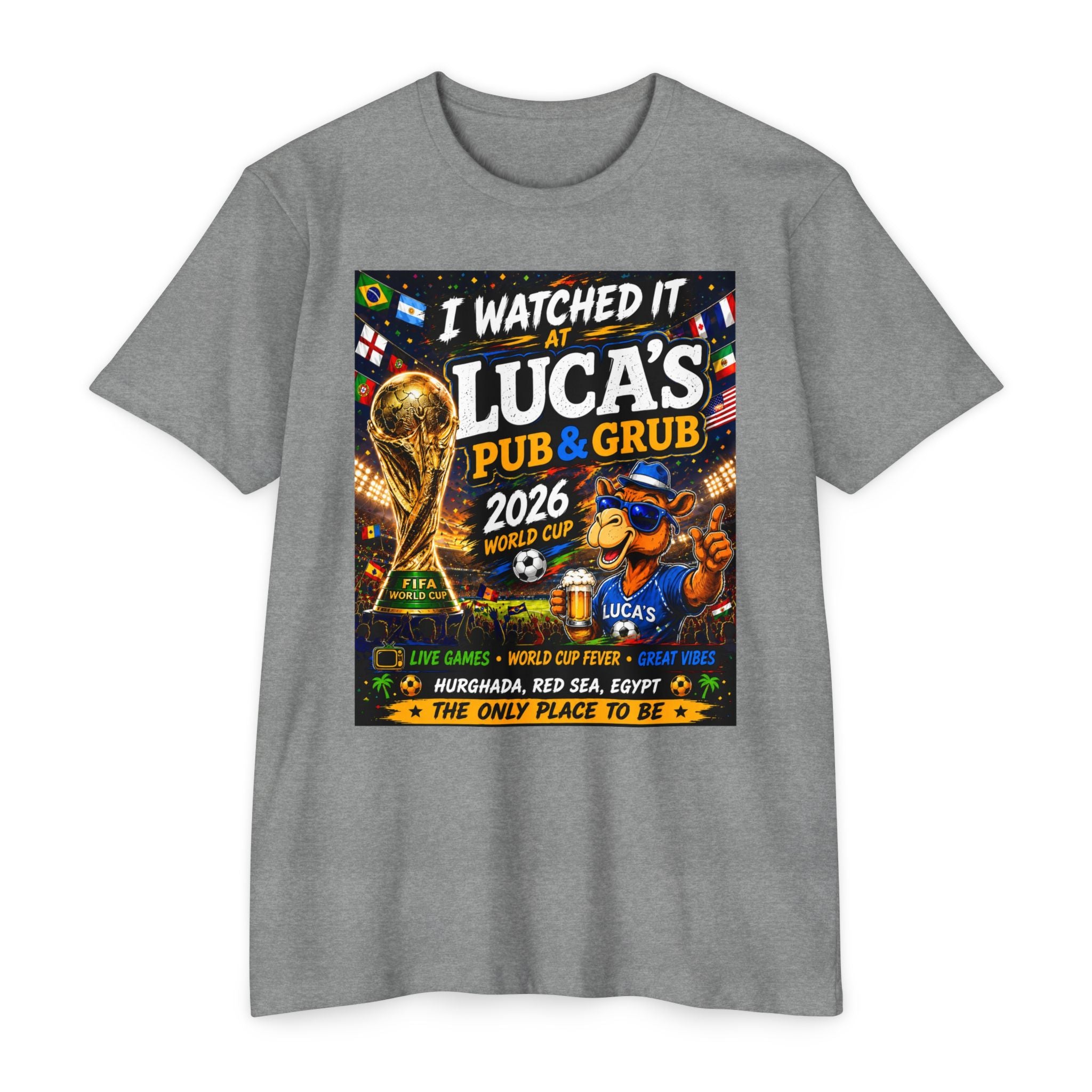 I Watched It at Luca’s Pub & Grub 2026 World Cup T‑Shirt