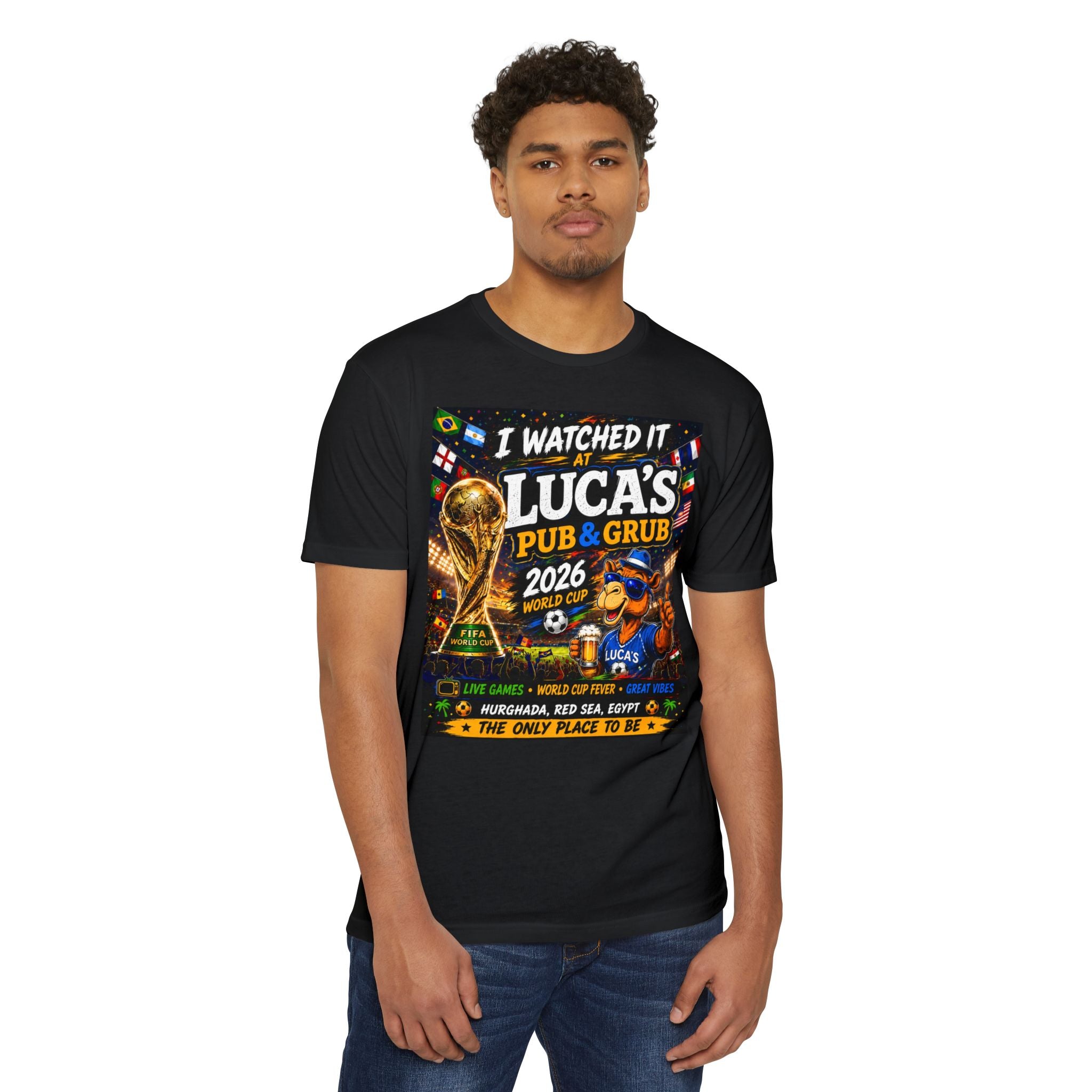 I Watched It at Luca’s Pub & Grub 2026 World Cup T‑Shirt